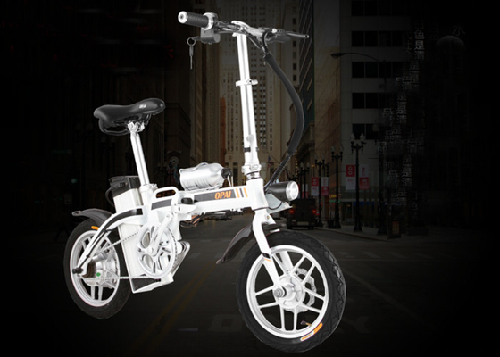 Bicicleta eléctrica adulta de 250 vatios, pequeña bici eléctrica plegable con una - plegamiento del botón